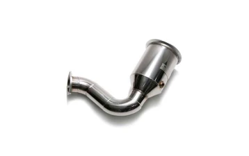 ARMYTRIX Sport Cat Main Downpipe w/200 CPSI Catalytic Converters Porsche Cayenne 2018+ - PE3T1-CD - Image 3