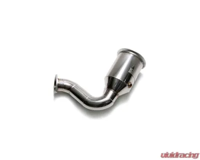 ARMYTRIX Sport Cat Main Downpipe w/200 CPSI Catalytic Converters Porsche Cayenne 2018+ - PE3T1-CD