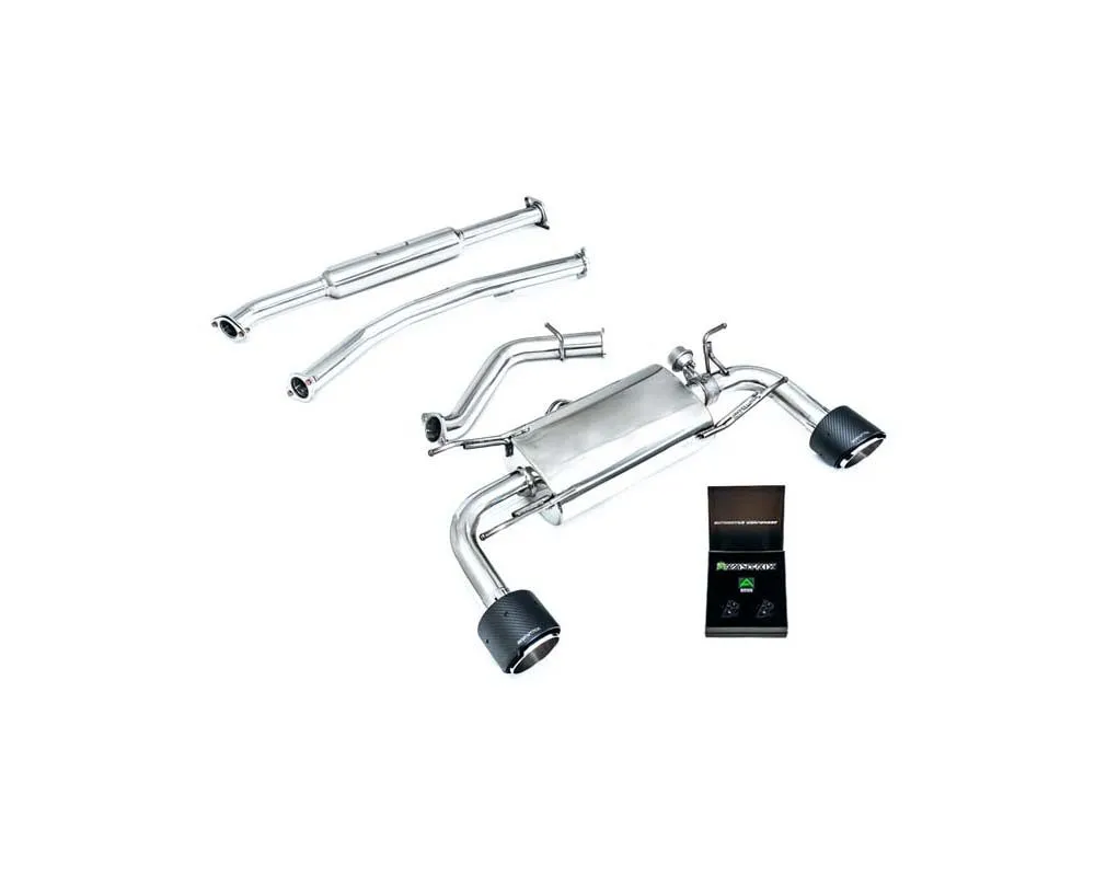 ARMYTRIX Valvetronic Exhaust System Toyota GR86 2022+ | Subaru BRZ 2.4L Non-OPF 2013+ - SUZ8B-DC12