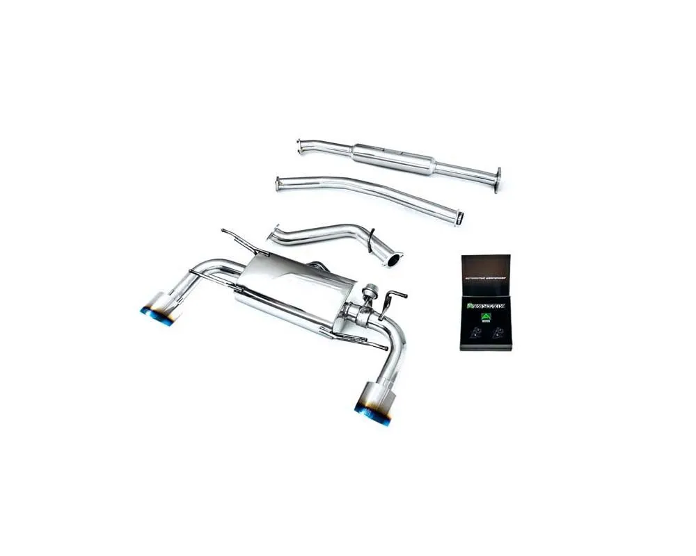 ARMYTRIX Valvetronic Exhaust System Toyota GR86 2022+ | Subaru BRZ 2.4L Non-OPF 2013+ - SUZ8B-DS12B