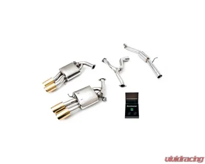 ARMYTRIX Valvetronic Exhaust System Volkswagen Golf R Variant MK8 2.0 Turbo 2021+ - VWGV8R-QS38G