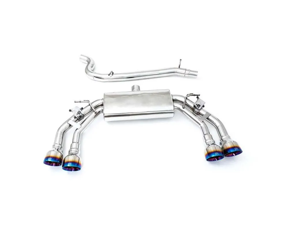 ARMYTRIX Stainless Steel Valvetronic Exhaust System Volkswagen T-Roc R 2.0 L TSI 2020+ - VWTRR-QS33B