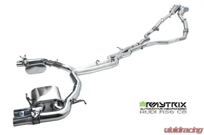 ARMYTRIX Valvetronic Exhaust System Audi RS6 / RS7 C8 Avant/Sportback 4.0 V8 TT 2019-2025 - AUC8R-DC18