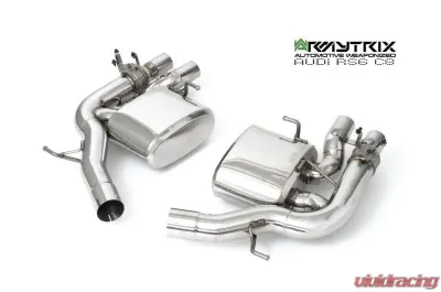 ARMYTRIX Valvetronic Exhaust System Audi RS6 / RS7 C8 Avant/Sportback 4.0 V8 TT 2019-2025 - AUC8R-DC18