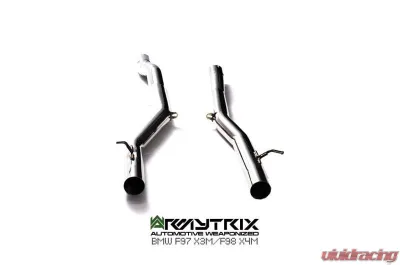 ARMYTRIX Valvetronic Exhaust System BMW X3 M F97 | X4 M F98 2019+ - BMF98E-QS38C