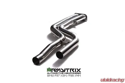 ARMYTRIX Valvetronic Exhaust System BMW X3 M F97 | X4 M F98 2019+ - BMF98E-QS38C