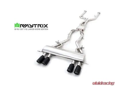 ARMYTRIX Stainless Steel Valvetronic Catback Exhaust System - BMG87-QC33