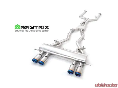 ARMYTRIX Stainless Steel Valvetronic Catback Exhaust System - BMG87-QS33B
