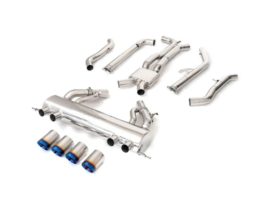 ARMYTRIX Stainless Steel Valvetronic Catback Exhaust System - BMG87-QS33B