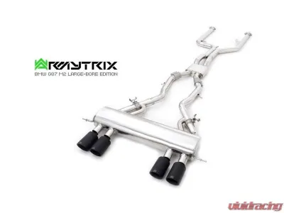 ARMYTRIX Stainless Steel Valvetronic Catback Exhaust System - BMG87-QS33M