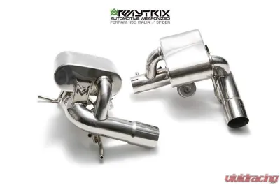 ARMYTRIX Titanium Valvetronic Exhaust System - FF458-C