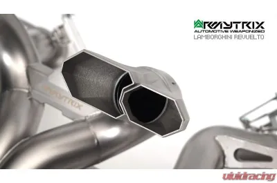 ARMYTRIX Signature Edition Titanium Valvetronic Exhaust System Valvetronic Exhaust System Lamborghini Revuelto 6.5L V12 Hybrid 2024+ - LBRL7T-QS74C