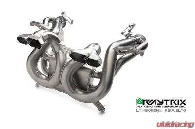 ARMYTRIX Signature Edition Titanium Valvetronic Exhaust System Valvetronic Exhaust System Lamborghini Revuelto 6.5L V12 Hybrid 2024+ - LBRL7T-QS74C