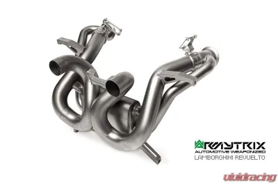 ARMYTRIX Signature Edition Titanium Valvetronic Exhaust System Valvetronic Exhaust System Lamborghini Revuelto 6.5L V12 Hybrid 2024+ - LBRL7T-QS74C