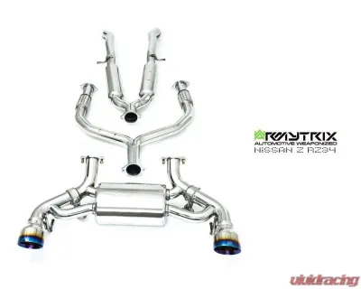ARMYTRIX Stainless Steel Valvetronic Exhaust System Nissan Z 3.0L Twin-Turbo 2022+ - NIZ40-DS33G