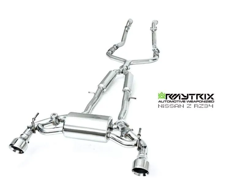 ARMYTRIX Stainless Steel Valvetronic Exhaust System Nissan 400Z