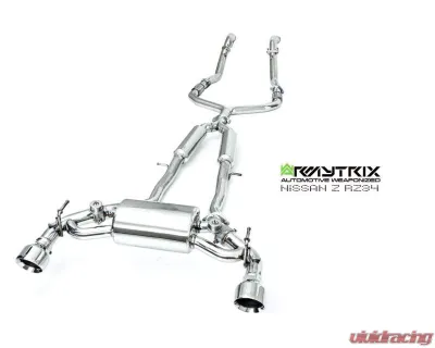 ARMYTRIX Stainless Steel Valvetronic Exhaust System Nissan Z 3.0L Twin-Turbo 2022+ - NIZ40-DS33G