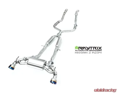 ARMYTRIX Stainless Steel Valvetronic Exhaust System Nissan Z 3.0L Twin-Turbo 2022+ - NIZ40-DS33G