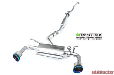 ARMYTRIX Valvetronic Exhaust System Toyota GR86 | Subaru BRZ 2.4L Non-OPF 2022+ - SUZ8B-DS12B