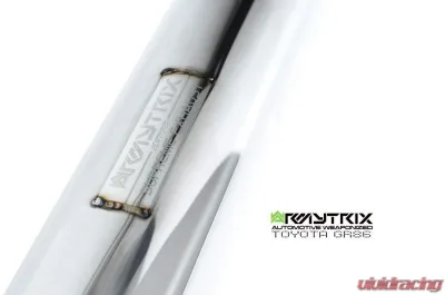 ARMYTRIX Valvetronic Exhaust System Toyota GR86 | Subaru BRZ 2.4L Non-OPF 2022+ - SUZ8B-DS12C