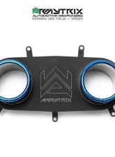 ARMYTRIX Titanium Series Twin Titanium Blue Tips Ferrari 458 Italia | Spider 4.5L V8 2010-2015                                     - T12-2B - Image 3