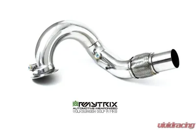 ARMYTRIX Valvetronic Exhaust System Volkswagen Golf R MK8 2.0 Turbo 2021+ - VWG8R-QS38M