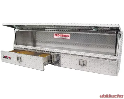 Westin Automotive Brute Pro-Series 72" Aluminum Contractor TopSider Tool Box w/ Drawers & Doors - 80-TBS200-72-BD
