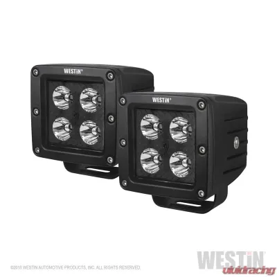 Westin HyperQ B-Force LED Auxiliary Light - 09-12205B-PR