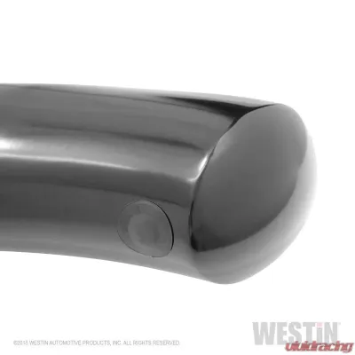 Westin Automotive PRO TRAXX 4 Oval Nerf Step Bars for Jeep Wrangler 2018-2022, Black Stainless Steel - 21-24065
