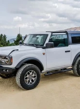 Westin Automotive PRO TRAXX 4 Oval Nerf Step Bars Textured Black for Ford Bronco 2021-2023                                     - 21-24185 - Image 6