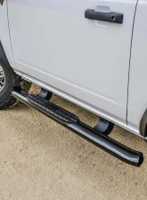 Westin Automotive PRO TRAXX 4 Oval Nerf Step Bars Textured Black for Ford Bronco 2021-2023                                     - 21-24185 - Image 10