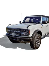 Westin Automotive Pro Traxx 4 Oval Nerf Step Bars Textured Black for Ford Bronco 2021-2023                                     - 21-24195 - Image 5