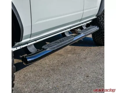 Westin Automotive Pro Traxx 4 Oval Nerf Step Bars Textured Black for Ford Bronco 2021-2023 - 21-24195