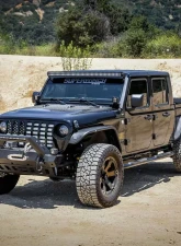 Westin Automotive Platinum 4 Oval Nerf Step Bars Black Steel for Jeep Gladiator 2020-2022                                     - 21-4165 - Image 2