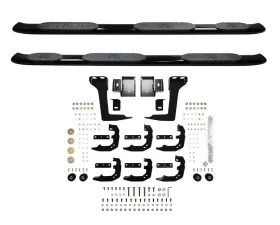 Westin Automotive PRO TRAXX 5 Oval Wheel to Wheel Nerf Step Bars Black for Ram 1500 2019-2022