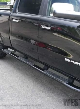 Westin Automotive PRO TRAXX 5 Oval Wheel to Wheel Nerf Step Bars Black for Ram 1500 2019-2022                                     - 21-534705 - Image 2