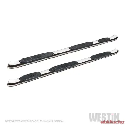 Westin Automotive PRO TRAXX 5 Oval Wheel to Wheel Nerf Step Bars for Ram 1500 2019-2022, Stainless Steel - 21-534730