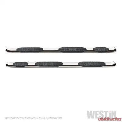 Westin Automotive PRO TRAXX 5 Oval Wheel to Wheel Nerf Step Bars for Ram 1500 2019-2022, Stainless Steel - 21-534730