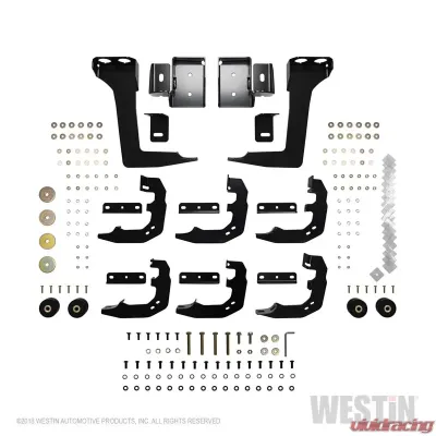 Westin Automotive PRO TRAXX 5 Oval Wheel to Wheel Nerf Step Bars for Ram 1500 2019-2022, Stainless Steel - 21-534730