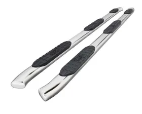 Westin Automotive PRO TRAXX 5 Oval Wheel to Wheel Nerf Step Bars, Polished Stainless Steel