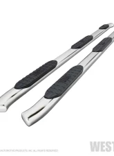 Westin Automotive PRO TRAXX 5 Oval Wheel to Wheel Nerf Step Bars, Polished Stainless Steel                                     - 21-534750 - Image 2