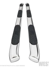 Westin Automotive PRO TRAXX 5 Oval Wheel to Wheel Nerf Step Bars, Polished Stainless Steel                                     - 21-534750 - Image 2