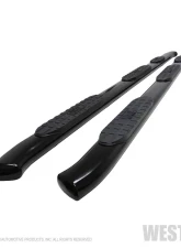Westin Automotive PRO TRAXX 5 Oval Wheel to Wheel Nerf Step Bars, Black Steel                                     - 21-534755 - Image 2