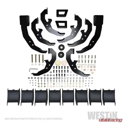 Westin Automotive PRO TRAXX 5 Oval Wheel to Wheel Nerf Step Bars, Stainless Steel, 2020 Chevy/GMC - 21-534760