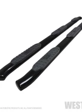 Westin Automotive PRO TRAXX 5 Oval Wheel to Wheel Nerf Step Bars, Black, Steel, 2020-2022 Chevy/GMC                                     - 21-534765 - Image 7