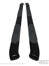 Westin Automotive PRO TRAXX 5 Oval Wheel to Wheel Nerf Step Bars, Black, Steel, 2020-2022 Chevy/GMC                                     - 21-534765 - Image 2