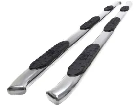 Westin Automotive PRO TRAXX 5 Oval Wheel to Wheel Nerf Step Bars, Stainless Steel