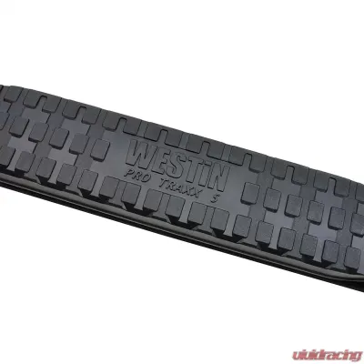 Westin Automotive Westin PRO TRAXX 5 Oval Wheel to Wheel Nerf Step Bars, Black, Steel - 21-534775