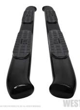 Westin Automotive PRO TRAXX 5 Oval Nerf Step Bars for Jeep Gladiator 2020-2022, Black Steel                                     - 21-54165 - Image 5