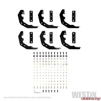 Westin Automotive PRO TRAXX 6 Oval Nerf Step Bars Black Steel for Ram 1500 2019-2022 - 21-64085